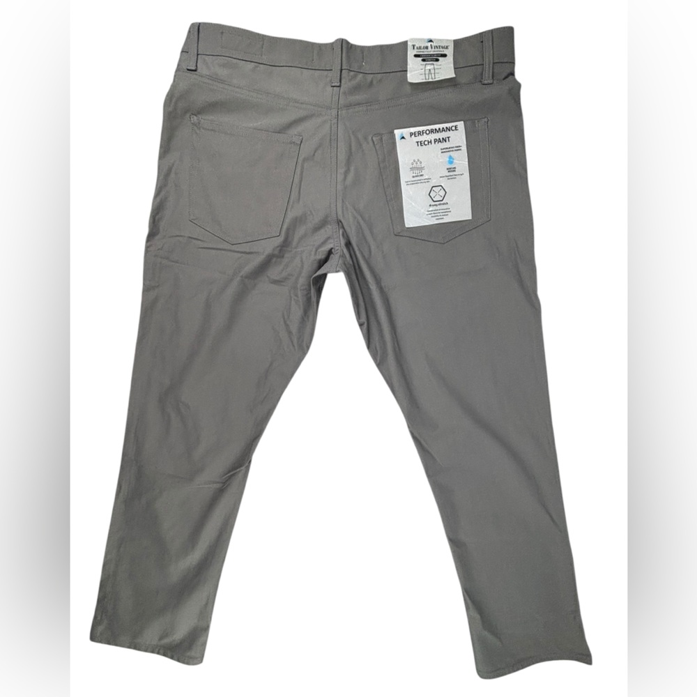 Tailor Vintage | Performance Tech Pant | Grey | 38x30‎ - Picture 3 of 7